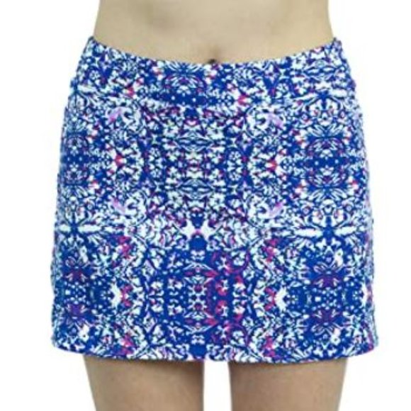 NWT Colorado clothing tranquility skort - blue tapestry - Picture 2 of 3